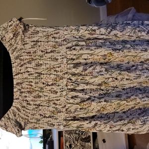 Disney Pixar's A Bug's Life women's size M floral dress